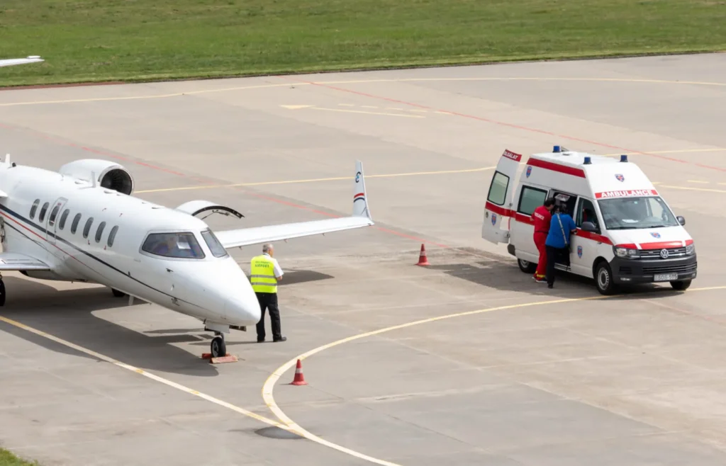 Légi betegszállítás